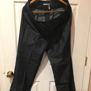 Deep wide leg trouser pants